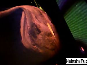 buxomy Natasha Shoots A fun And mind-blowing dark-hued Light video