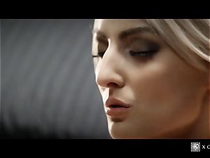 xCHIMERA - glamour motel apartment plow with platinum-blonde Katy Rose